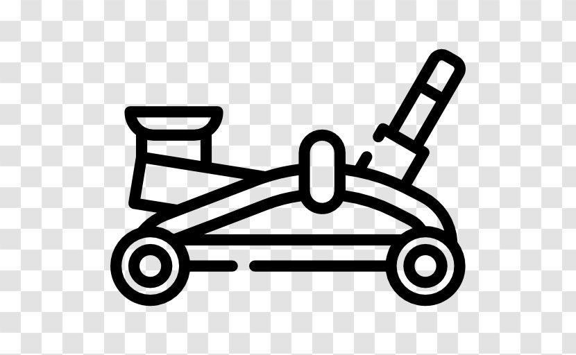 Jack Hydraulics Tool Drawing - Automotive Design - Cartoon Vector Transparent PNG