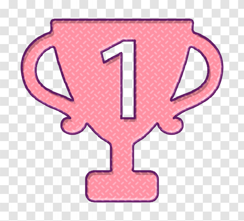 Interface Icon Trophy Cup For Number One Icon Win Icon Transparent PNG