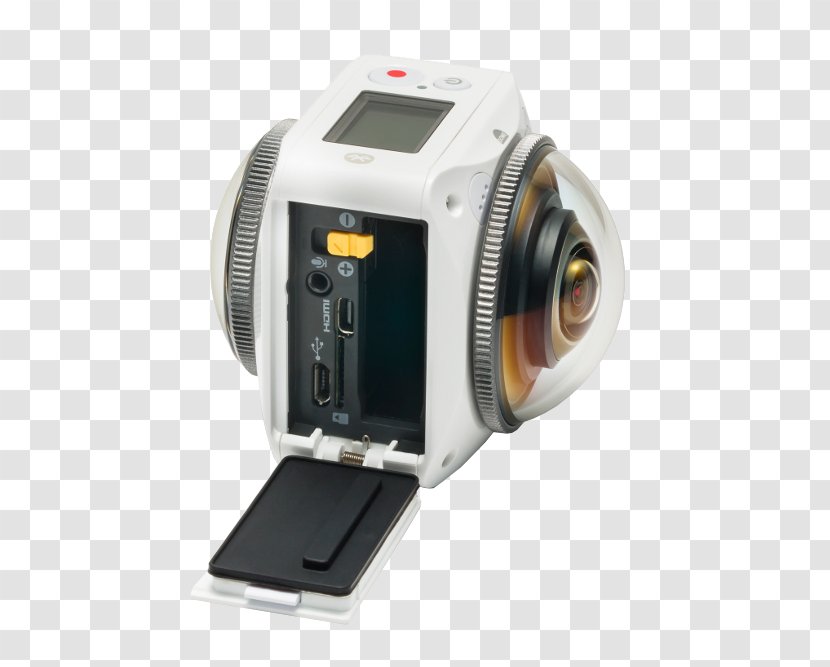 Kodak PIXPRO 4KVR360 Video Cameras SP360 4K Resolution - Photography - Camera Transparent PNG