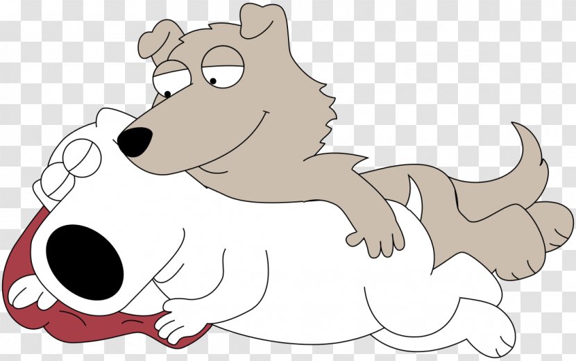 Brian Griffin Vinny Puppy Character Dog - Watercolor - Family Guy Transparent PNG