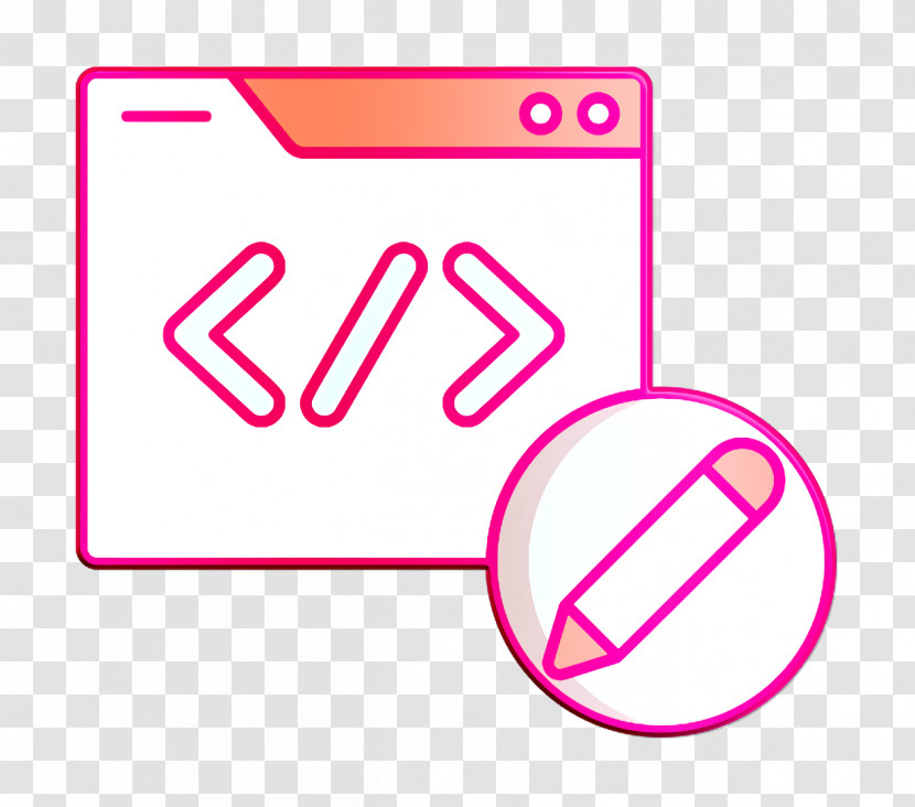 Edit Code Icon Code Icon Computer Science Icon Transparent PNG