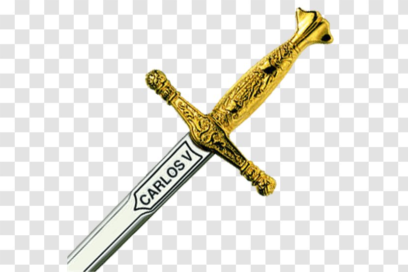 Sword Dagger Paper Knife Gold Letter Transparent PNG