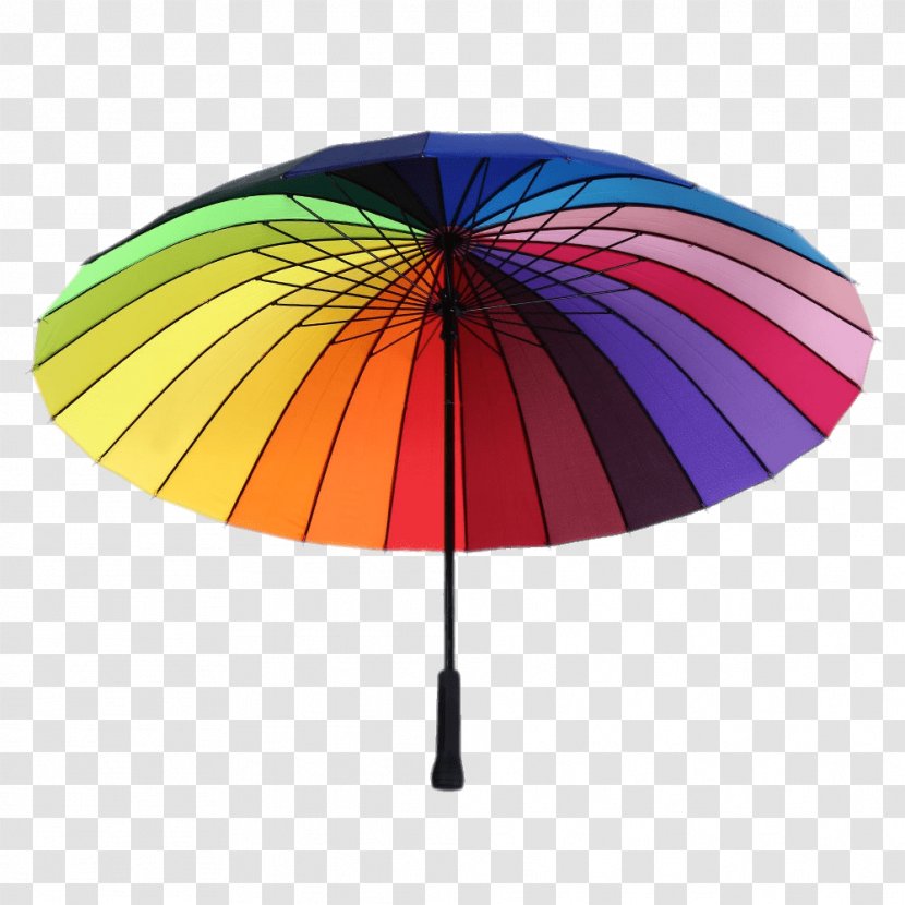 Umbrella Rainbow Color - Transparency And Translucency - Parasol Transparent PNG
