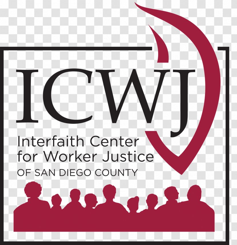 Interfaith Center For Worker Justice Of SD County Coalition San Diego Imperial Counties Labor Council Koneser Group Logo - Newsletter - Alliance Colorado Transparent PNG