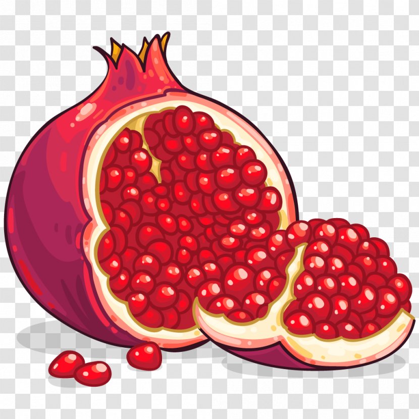 Pomegranate Clip Art - Food - Harvest Transparent PNG