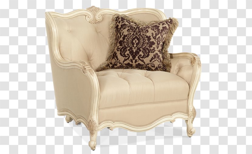 Loveseat Couch Club Chair Furniture - French Transparent PNG