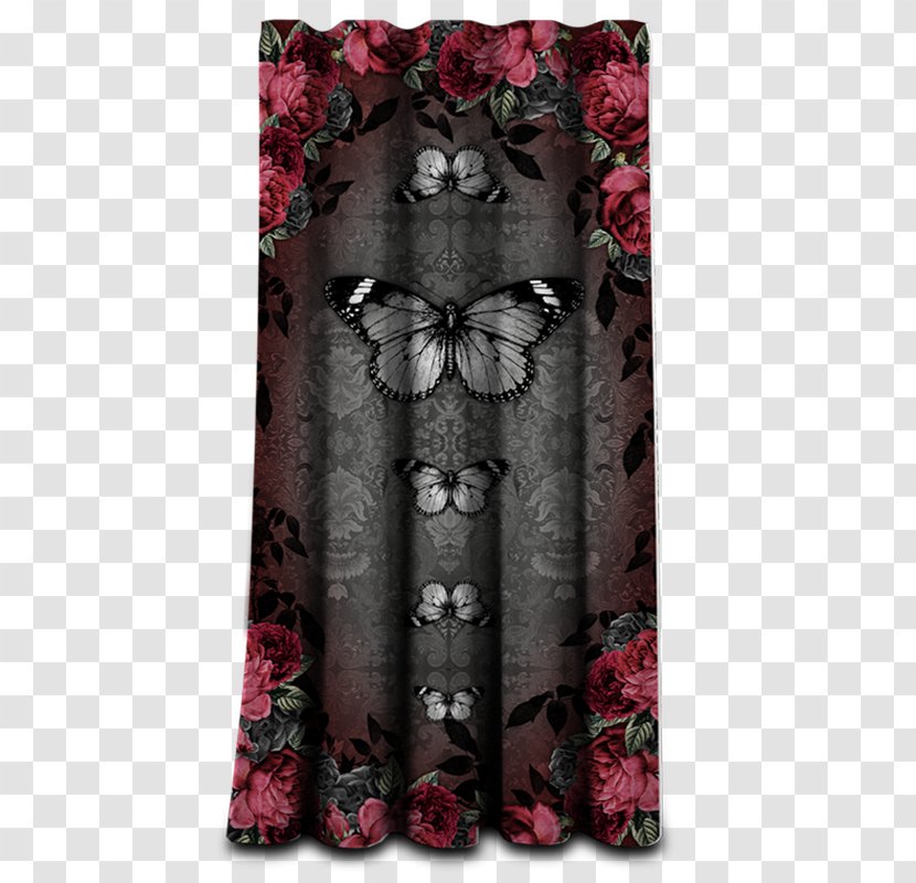 Velvet Curtain & Drape Rails Throw Pillows - Rideau Transparent PNG
