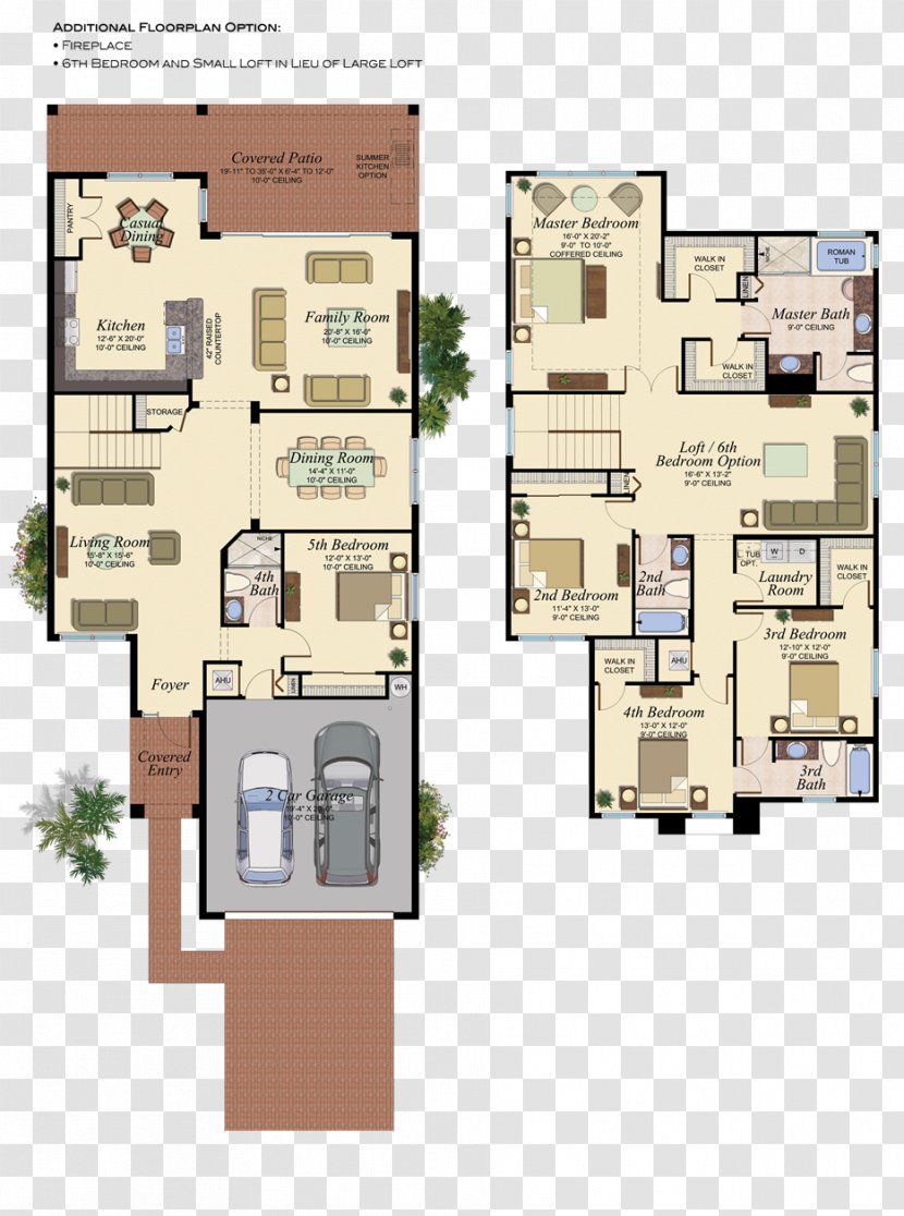 Floor Plan House Living Room - G L Homes Of Florida Corporation - Cad Transparent PNG