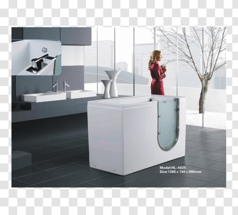 Bathtub Tap Bathroom Bathing - Modern Transparent PNG