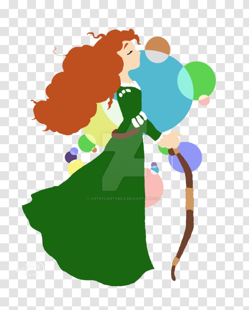 Graphic Design Art Clip - Silhouette - Merida Transparent PNG