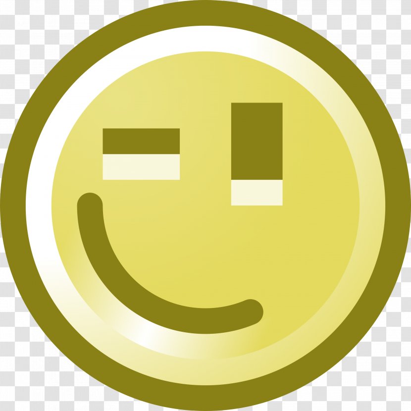 Smiley Wink Emoticon Clip Art - Thumbnail - Flirty Transparent PNG