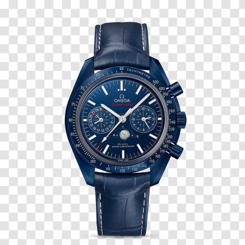 OMEGA Speedmaster Moonwatch Professional Chronograph Omega SA Coaxial Escapement - Watch Strap Transparent PNG