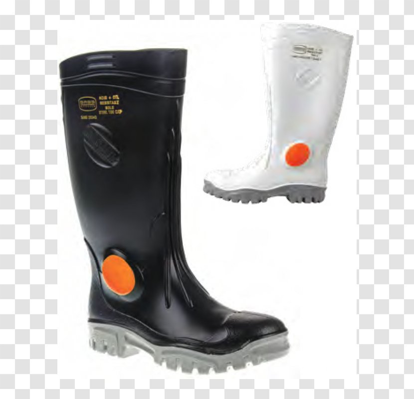 Wellington Boot Steel-toe Workwear Shoe - Logistics Transparent PNG