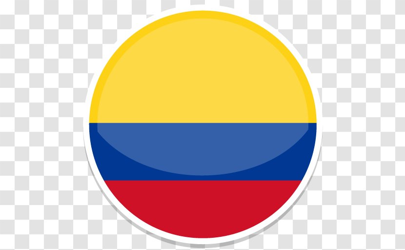 Area Symbol Yellow Circle - Colombia Transparent PNG