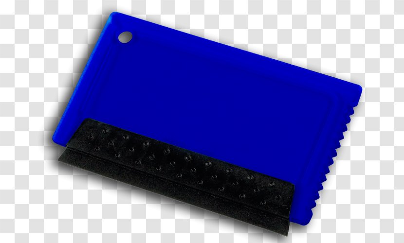 Laptop Rectangle - Electric Blue - Promotional Cards Transparent PNG