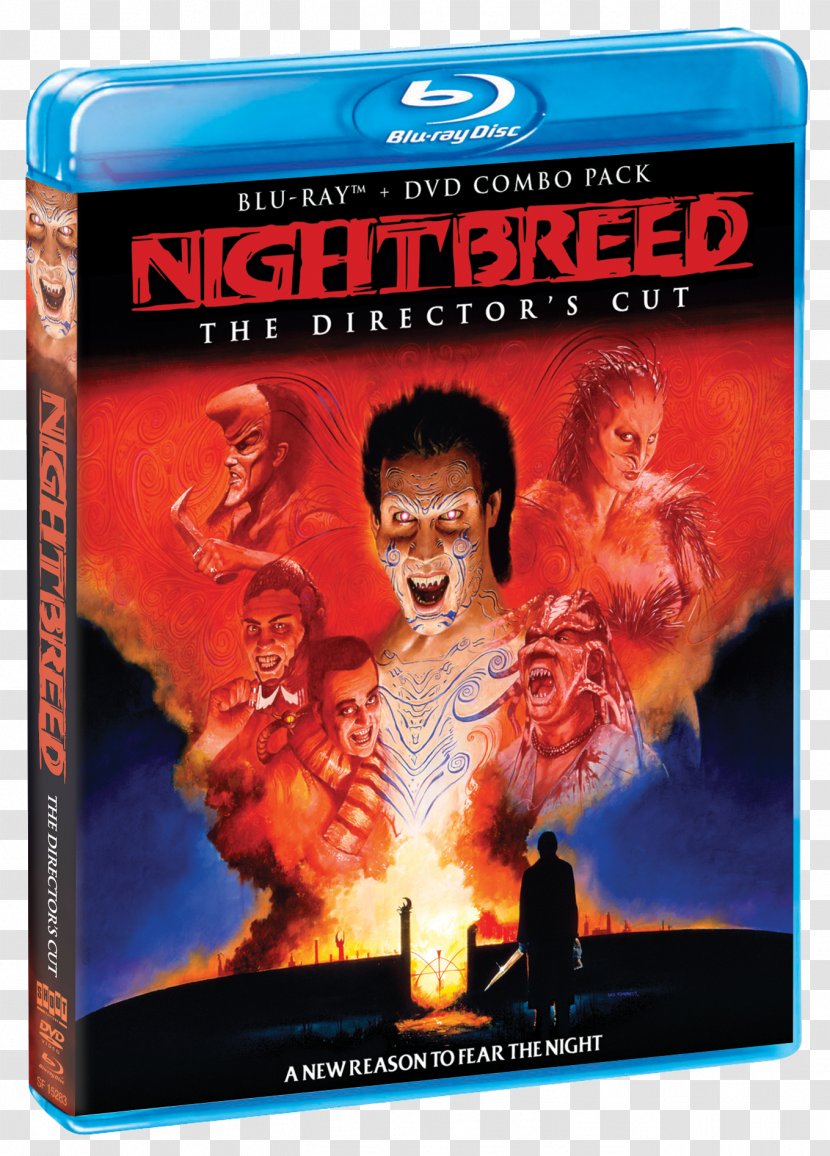 Blu-ray Disc Nightbreed Director's Cut DVD Shout! Factory - Poster - Director Transparent PNG
