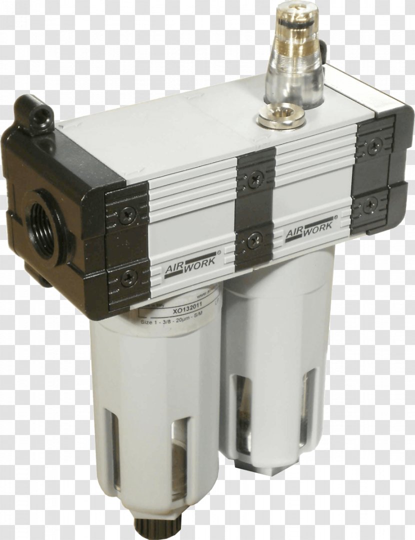 Pneumatics Valve Air Pressure Filtration - Compressed - Airwork Industries Transparent PNG