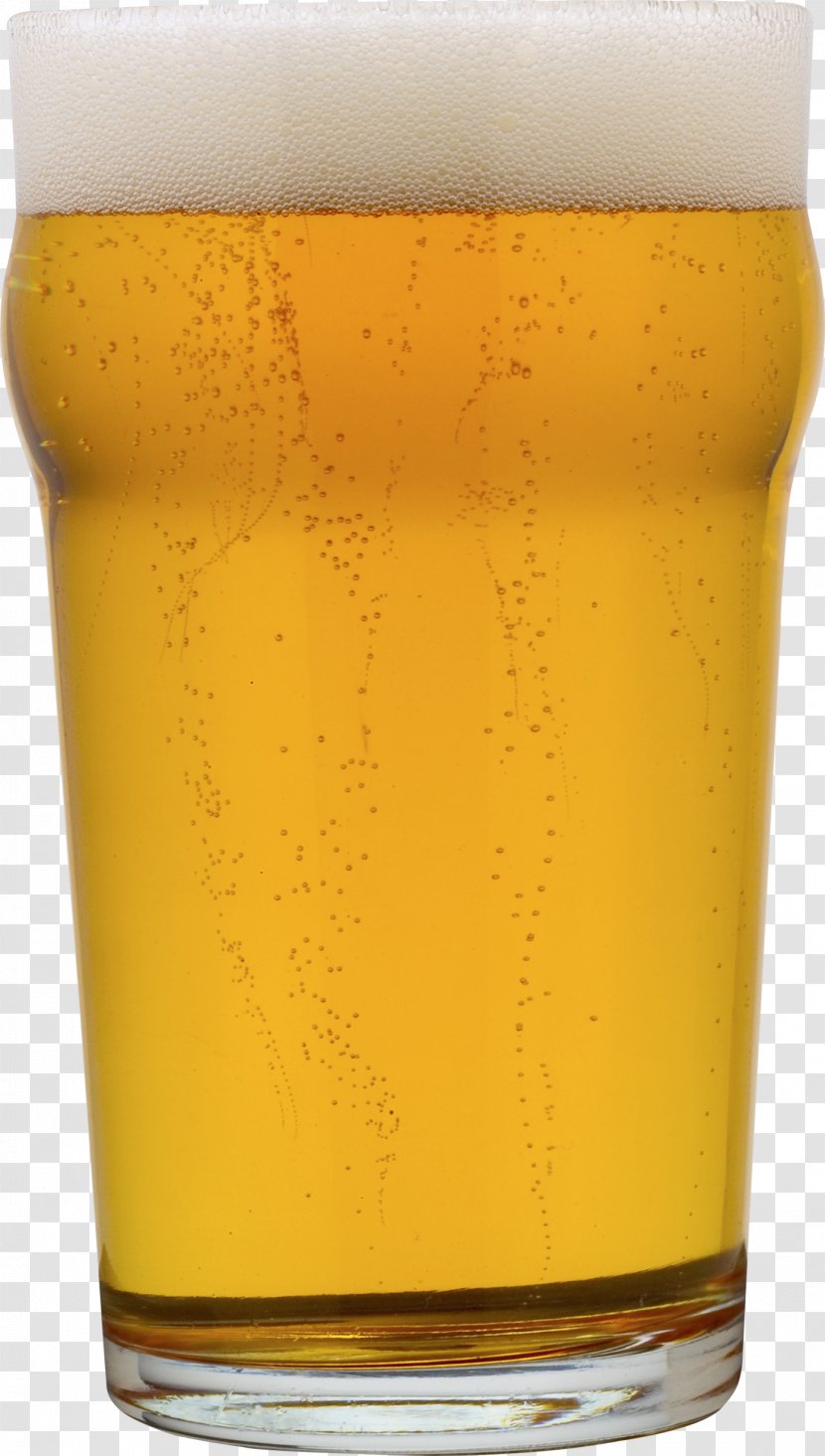 Wheat Beer Pilsner Cocktail Ale - Pint Glass Transparent PNG