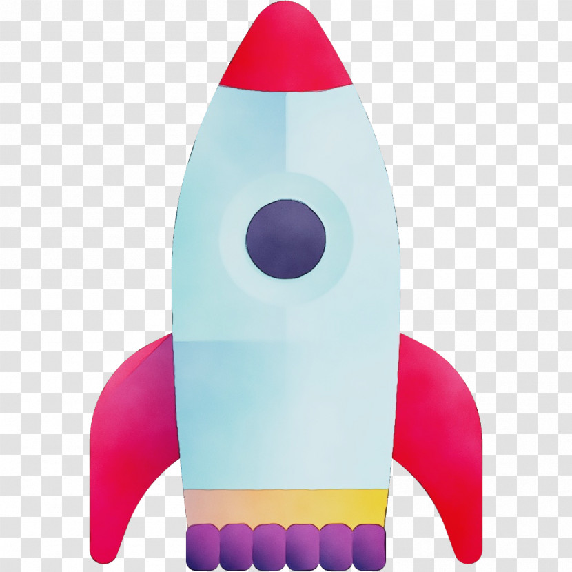 Rocket Magenta Transparent PNG