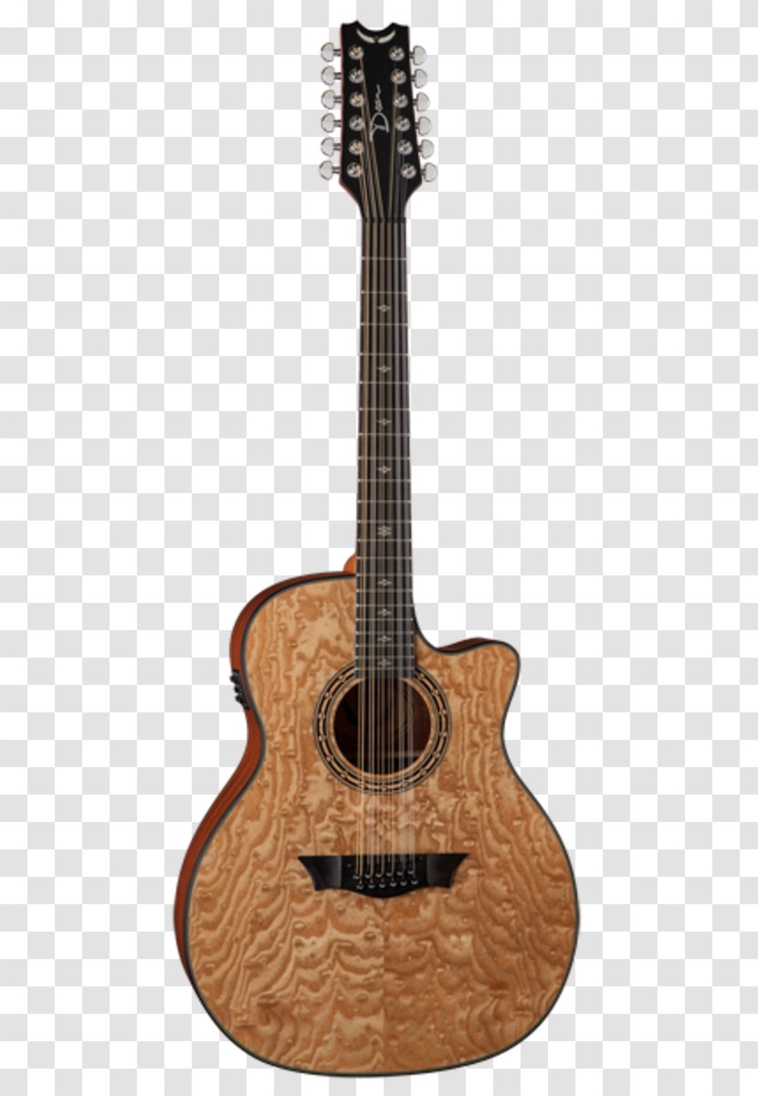 Twelve-string Guitar Taylor Guitars Electric Acoustic Musical Instruments - Cartoon Transparent PNG