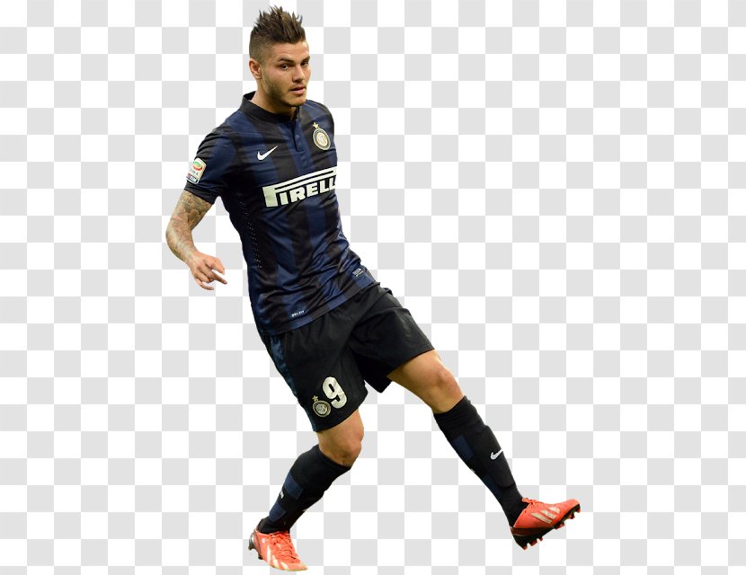 Mauro Icardi Inter Milan Argentina National Football Team U.C. Sampdoria Jersey - Wanda Nara Transparent PNG