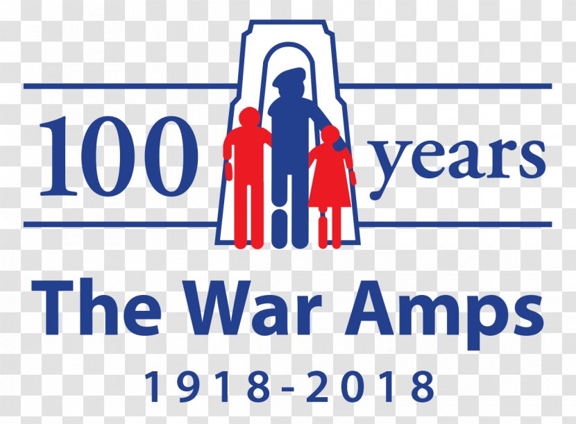 The War Amps Veteran North Bay Ampere Child - 100 Anniversary Transparent PNG