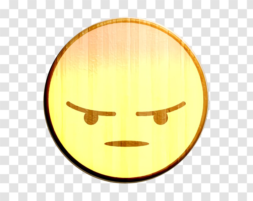 Angry Icon Emoji - Yellow - Emoticon Cartoon Transparent PNG