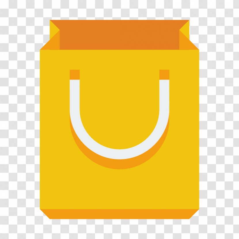 Brand Yellow Orange - Gift - Bag Transparent PNG