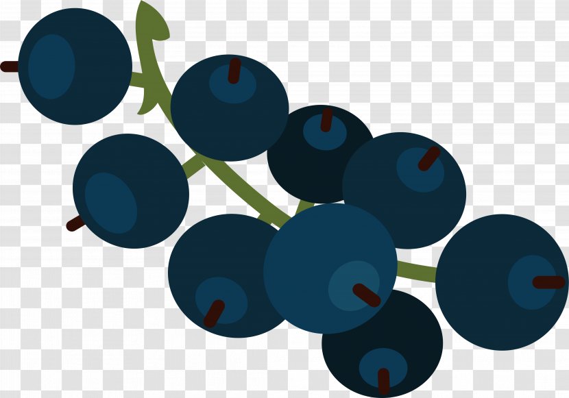 Blueberry Cartoon Redcurrant - Product - Fruit Transparent PNG
