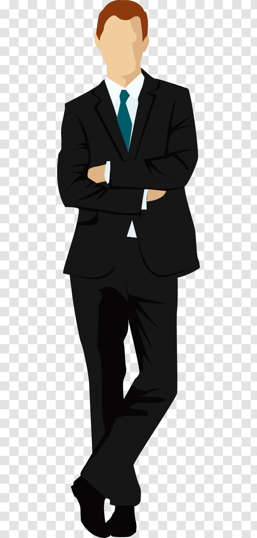 Tuxedo Suit Download - Formal Wear - Black Transparent PNG