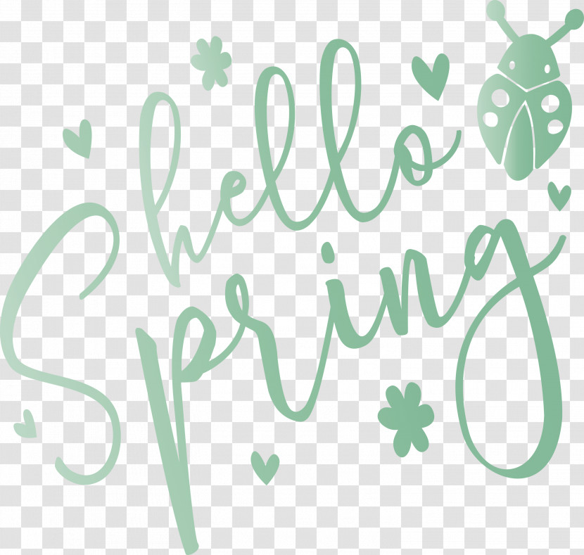 Hello Spring Spring Transparent PNG