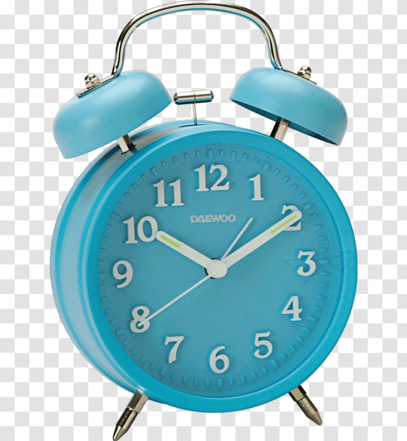 Alarm Clocks Table Light Radio Station - Blue Transparent PNG