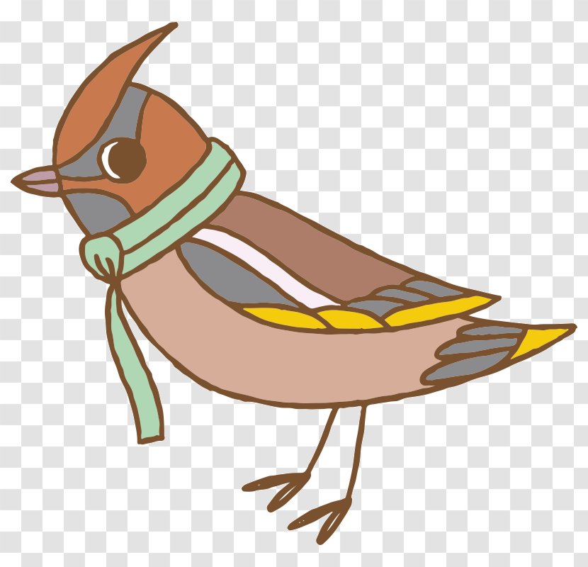 Bird Beak Sparrow Reptile Clip Art - Winter Transparent PNG