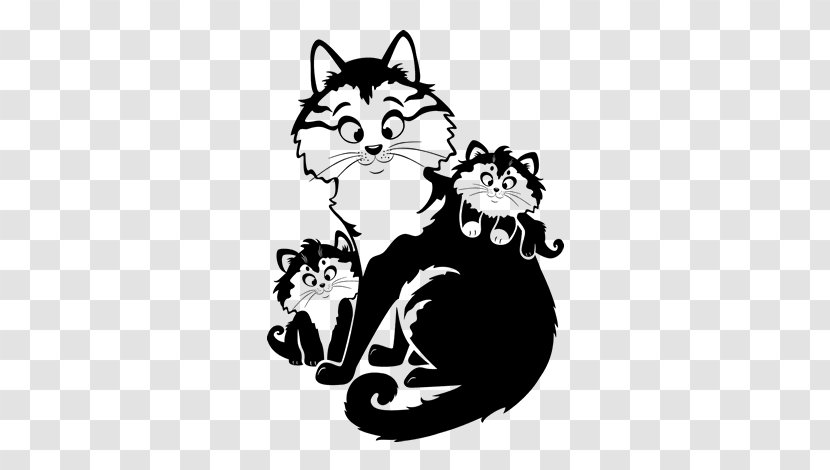 Kitten Cat Drawing Mother - Heart - FESTA DELLA MAMMA Transparent PNG