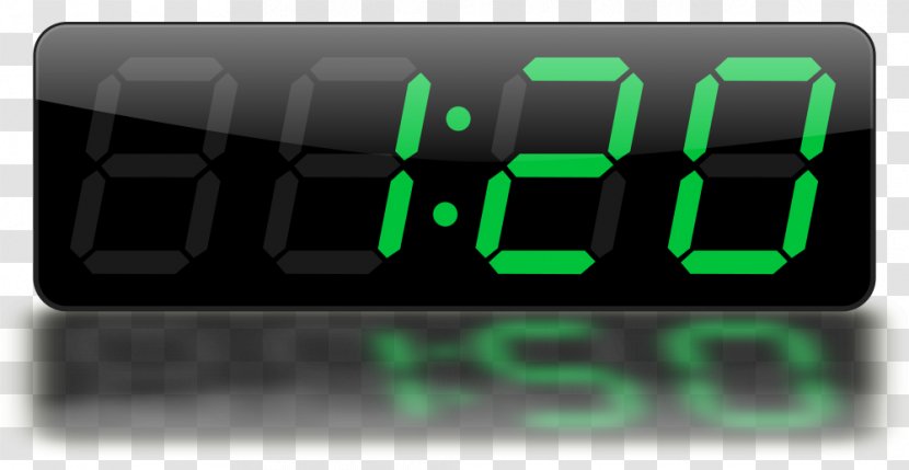 Digital Clock Alarm Clocks Clip Art Transparent PNG