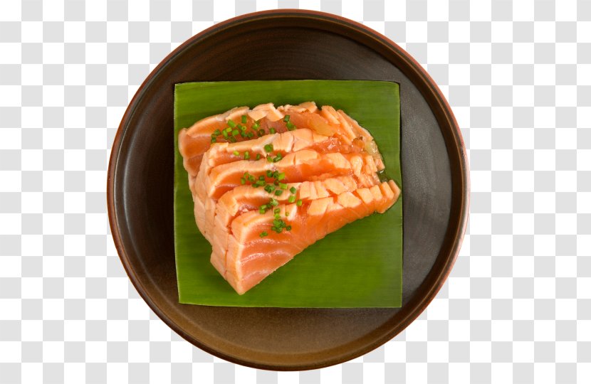 Sashimi Smoked Salmon Recipe Side Dish - Cuisine - Asian Food Transparent PNG