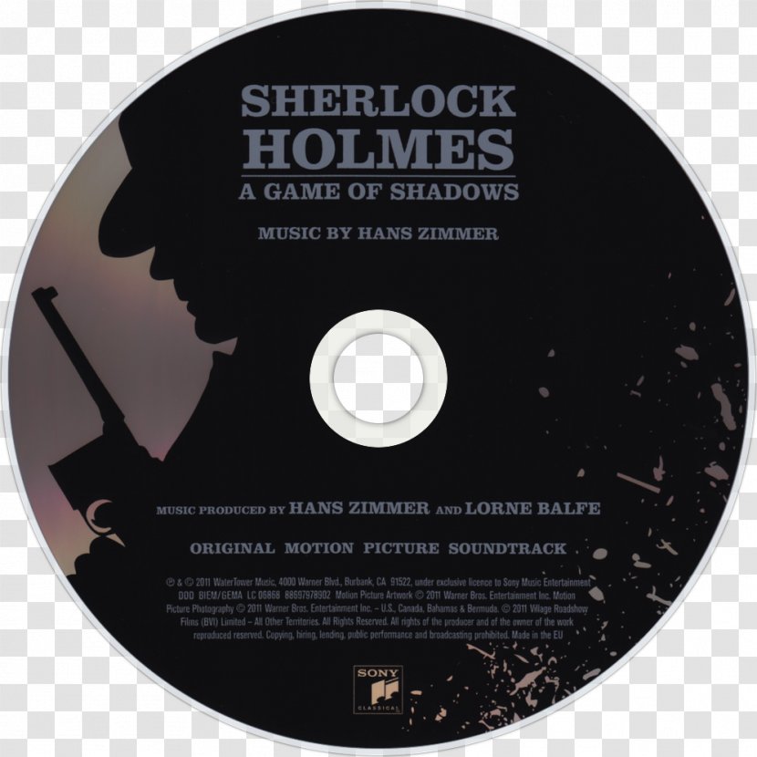 The Four Handed Game Compact Disc Sherlock Holmes Hardcover - Disk Storage - Cartoon Transparent PNG