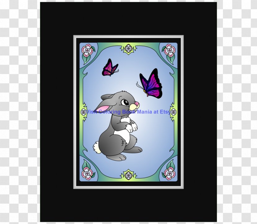 Beer Brewery Color Preservative Violet - Watercolor Rabbit Transparent PNG