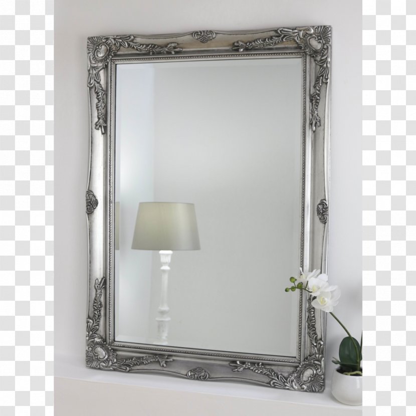 Shabby Chic Mirror Picture Frames Glass Silvering - Furniture - Classical Corner Transparent PNG