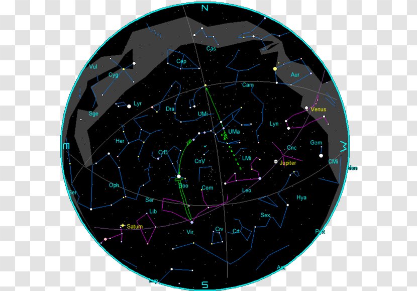 Star Chart Milky Way Messier Object Andromeda Galaxy - Constellation Transparent PNG