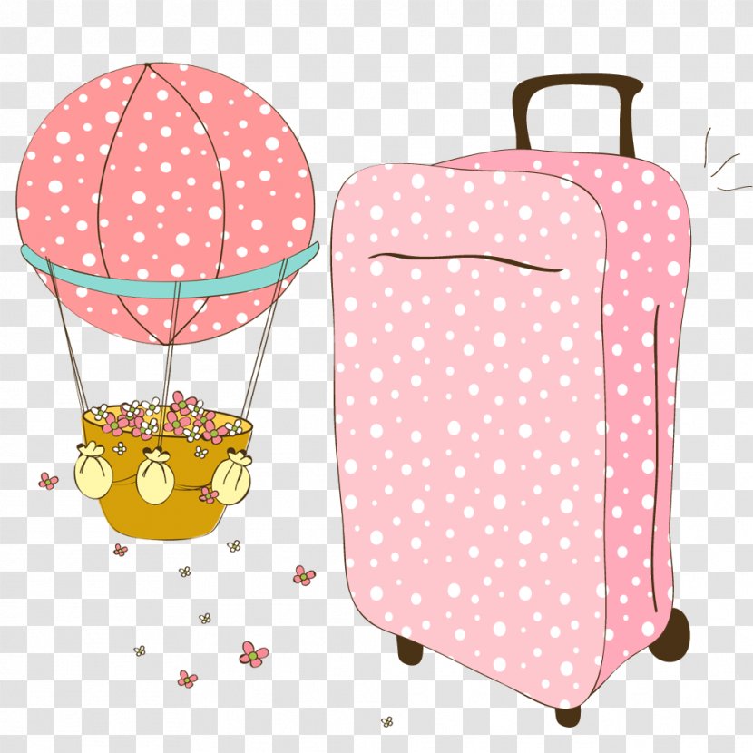 Hot Air Balloon Toy Birthday - Bagage Ornament Transparent PNG