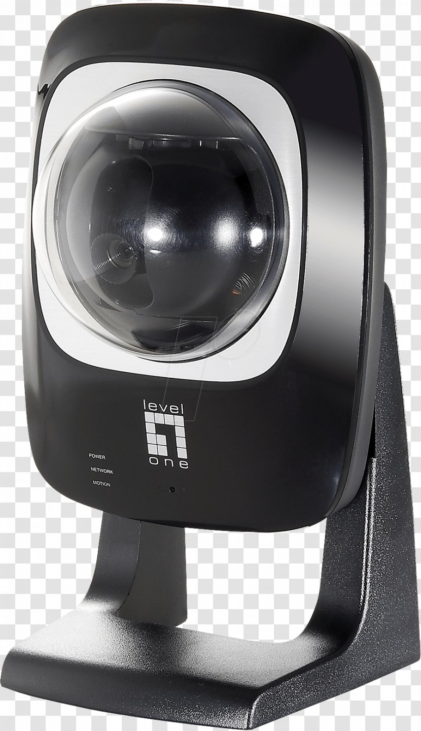 Webcam LevelOne FCS-0020 Network Surveillance Camera - Pan / Tilt Zoom Pan–tilt–zoom IP CameraWebcam Transparent PNG