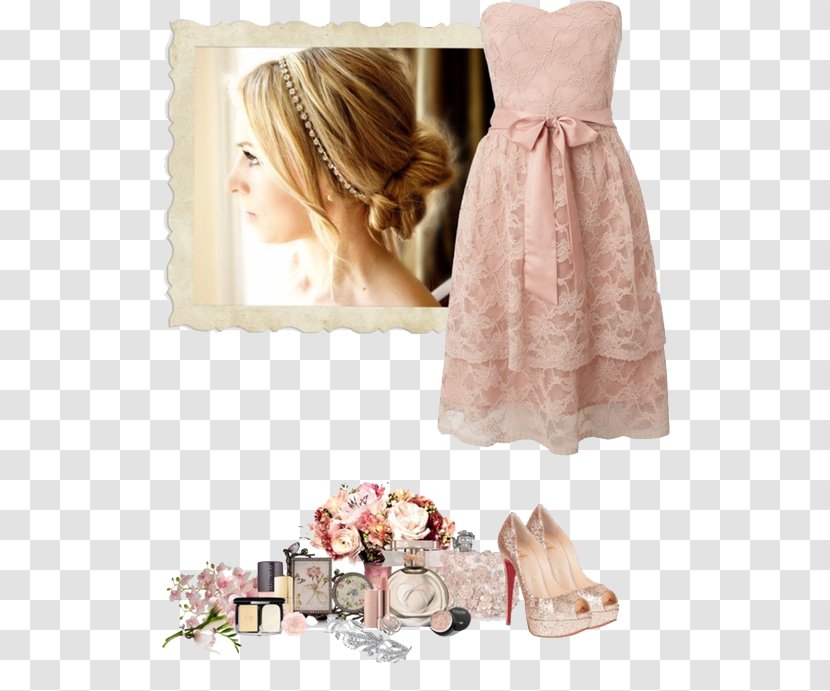 Formal Wear Wedding Dress Clothing - Pink Princess Transparent PNG