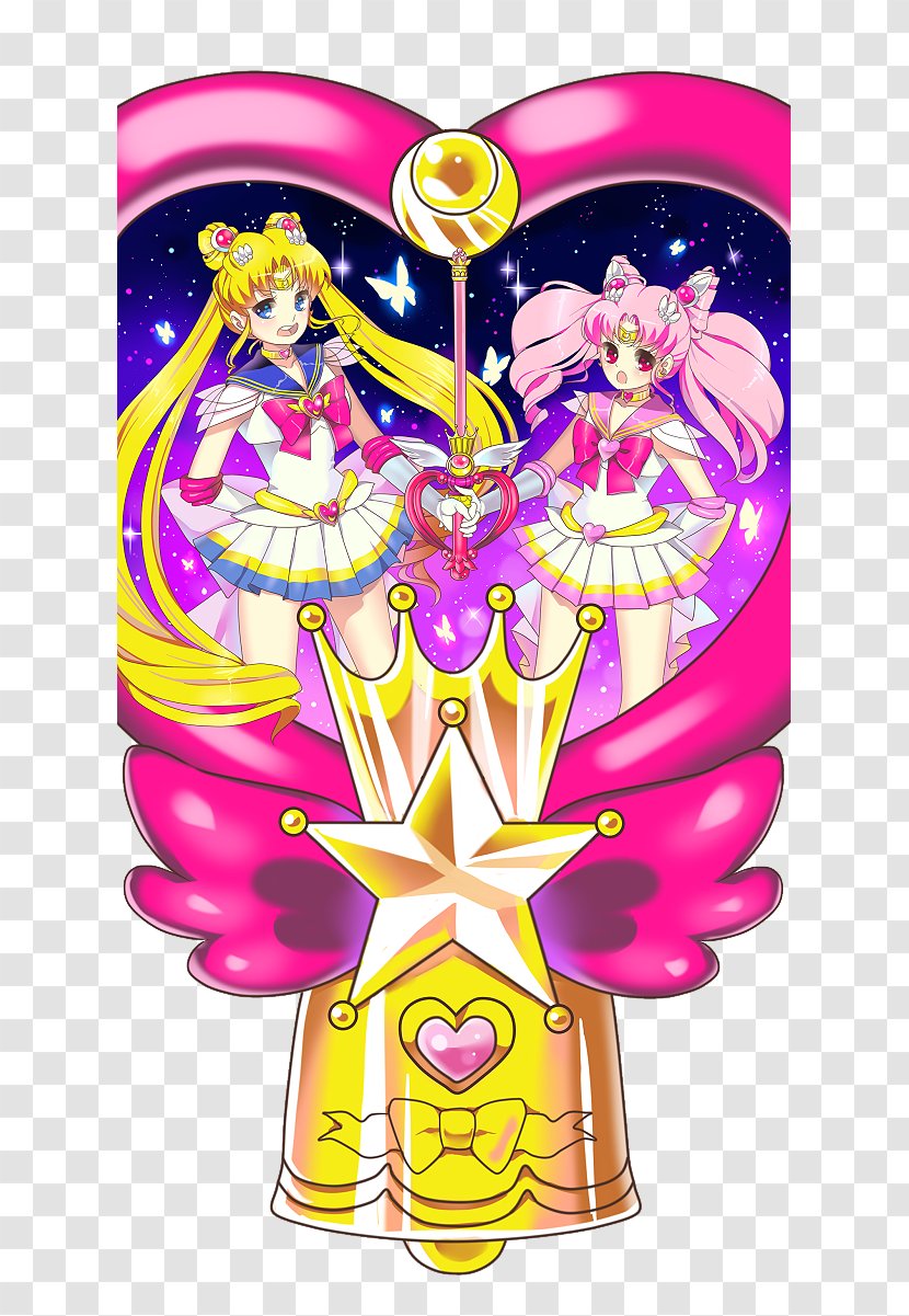 Sailor Moon Chibiusa Tuxedo Mask - Watercolor Transparent PNG