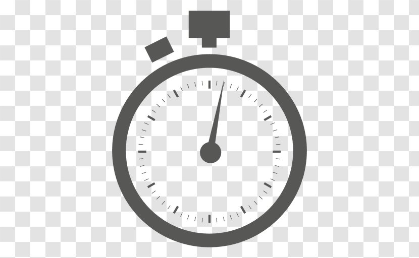 Timer Digital Clock Stopwatch Hourglass - Flat Design - Time Vector Transparent PNG