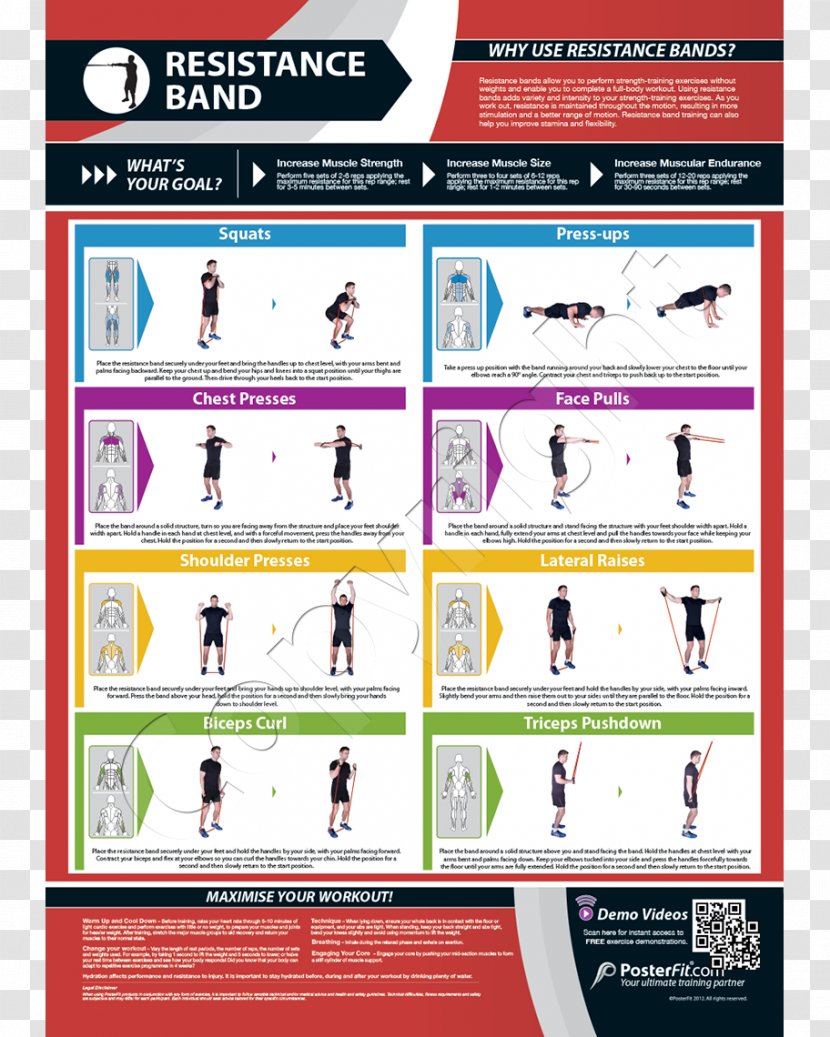 Exercise Bands Fitness Centre Strength Training General Transparent PNG