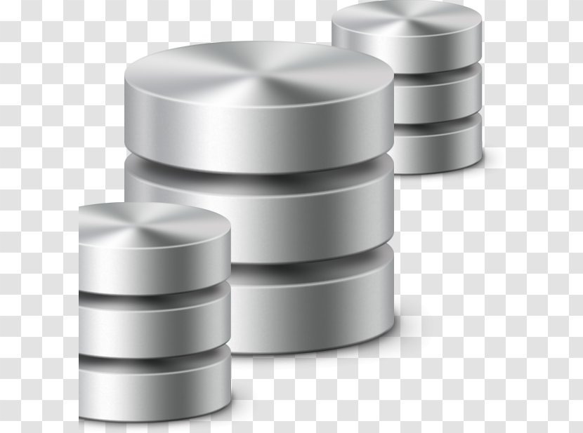 Database Server Computer Servers Oracle Microsoft SQL - Dell Poweredge - Cylinder Transparent PNG