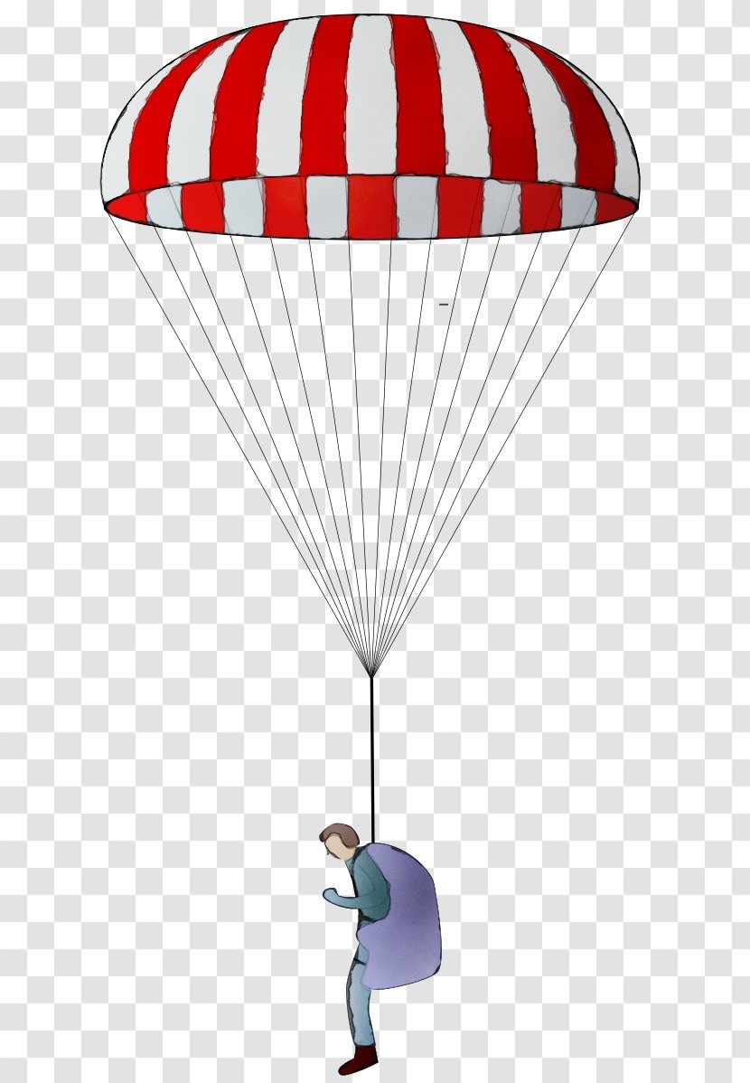Parachute Air Sports Equipment Parachuting Paratrooper Transparent PNG