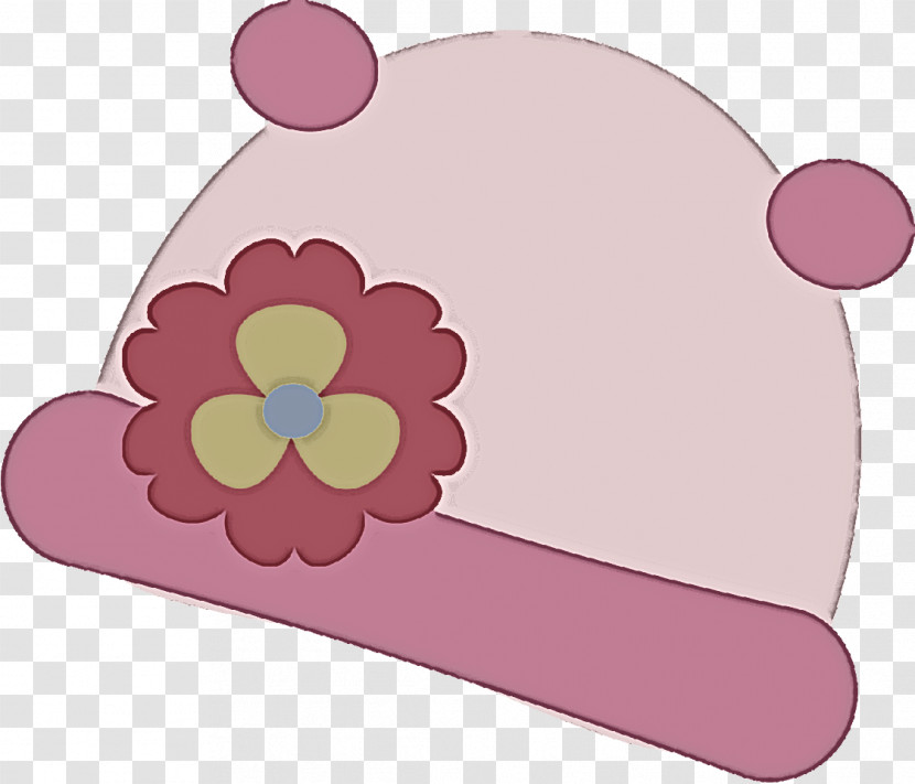 Pink Headgear Cap Transparent PNG
