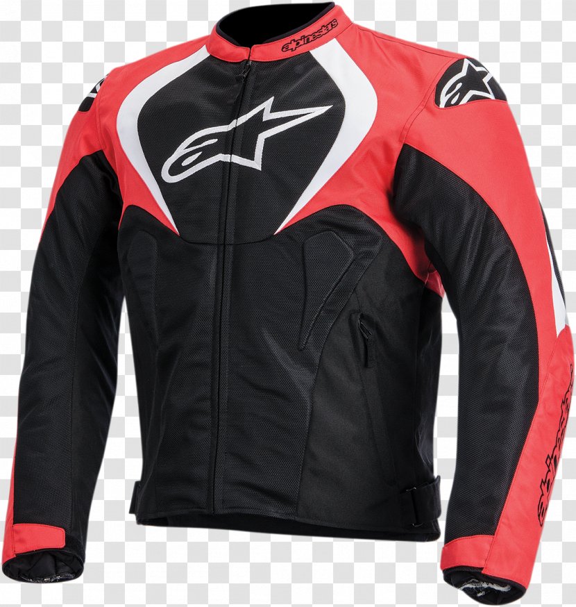 Leather Jacket Motorcycle Alpinestars T-Jaws Air Jacket-Black-2XL - Glove Transparent PNG